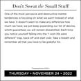 thumbnail image 4 of Don't Sweat the Small Stuff 2022 Day-to-Day Calendar, 4 of 4