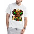 thumbnail image 1 of I Am Black History Girl Kids Black History American African T-Shirt, 1 of 6