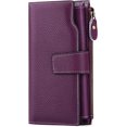thumbnail image 5 of Cartera De Mujer De Piel Cartera De Mujer De Gran Capacidad,Cartera De Mujer De Gran Capacidad Cartera Larga Morada, 5 of 5