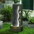 thumbnail image 2 of Jeco 40" Contemporary Cacade Water Fountain With LED Belt, 2 of 6