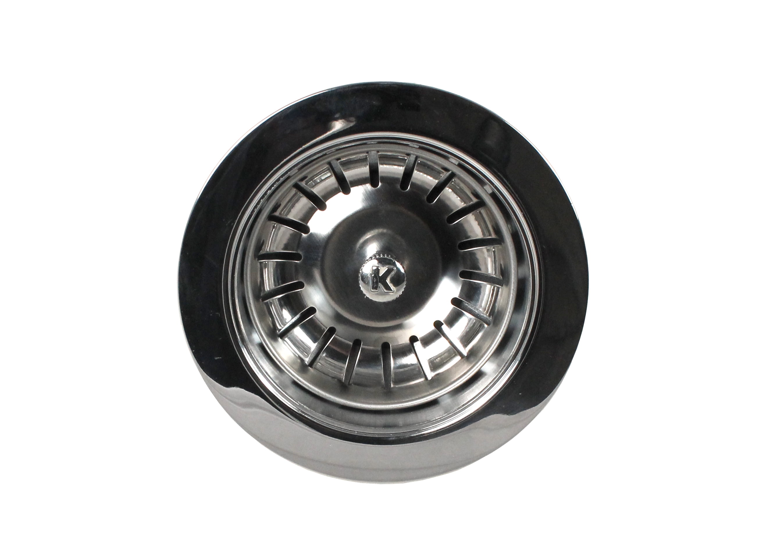 Keeney K1439PC Heavy Duty Kitchen Sink Strainer with Power Ball Basket, Chrome
