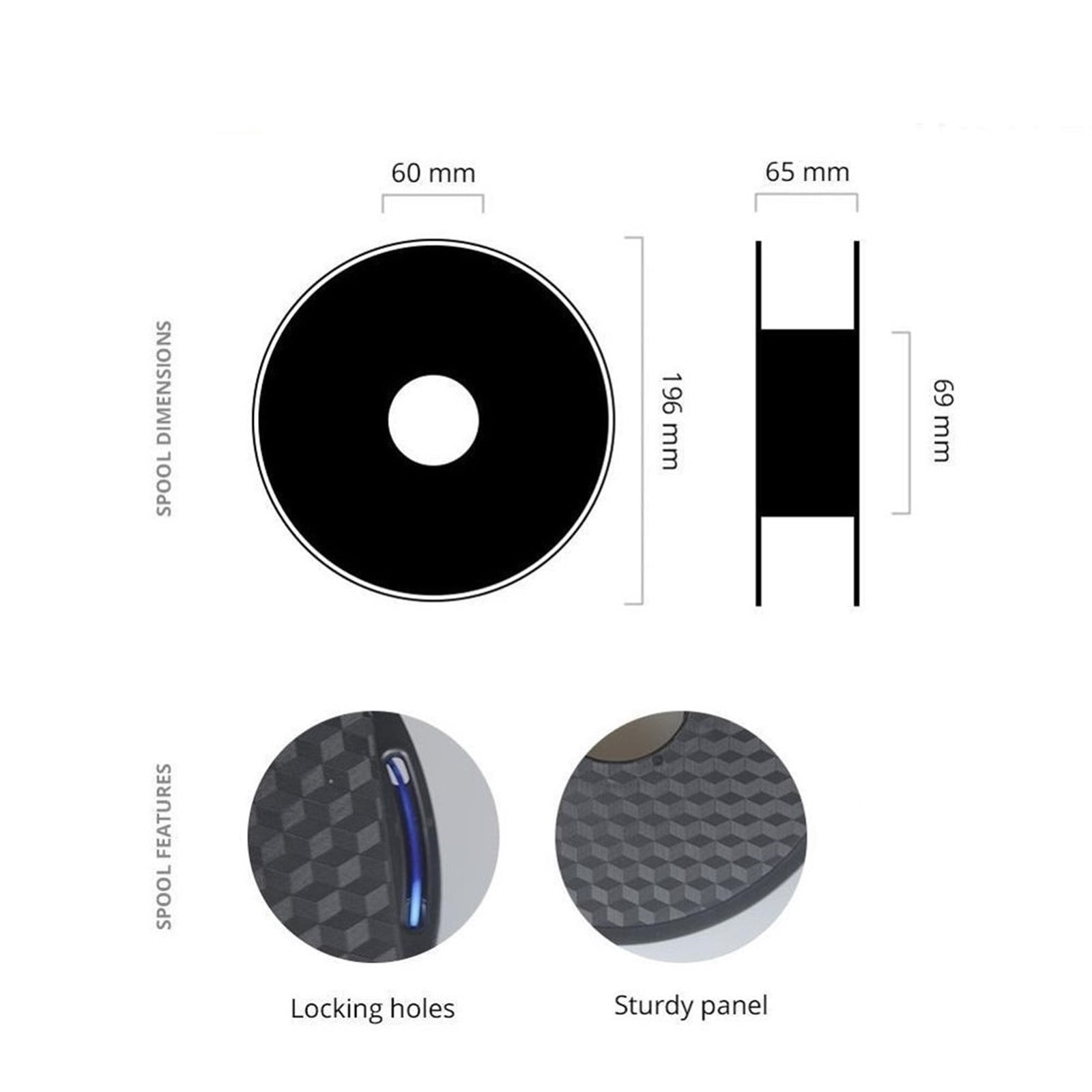 Black PLA Filament for 3D Printer, 1KG 1.75mm +/- 0.03mm, Solid Coil with Shiny Spots, Glitter Material for 3D Printer Accessories