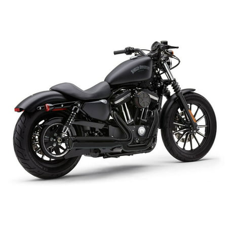 Cobra Sportster 2-Into-1 Exhaust Black (6462B) (Best 2 Into 1 Exhaust For Sportster)