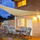 thumbnail image 5 of 300 X 300 X 300 Cm, Jaune Voile D'ombragetriangle Isocle, Hydrofuge, Brise-soleil Pour Terrasse Jardin Balcon, Tissu Poliéster, 5 of 5