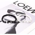 thumbnail image 3 of 2 pulseras Yin Yang a juego Ajustables D'amiti, Relation, Petit Ami Petite Amie Et De Meilleur Ami Pour La Saint-valentin, 3 of 5