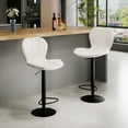 thumbnail image 7 of Zzistar 4Pcs Swivel Bar Chairs ,Adjustable Bar Stools Counter Height Bar Stools with High Backrest, 7 of 7