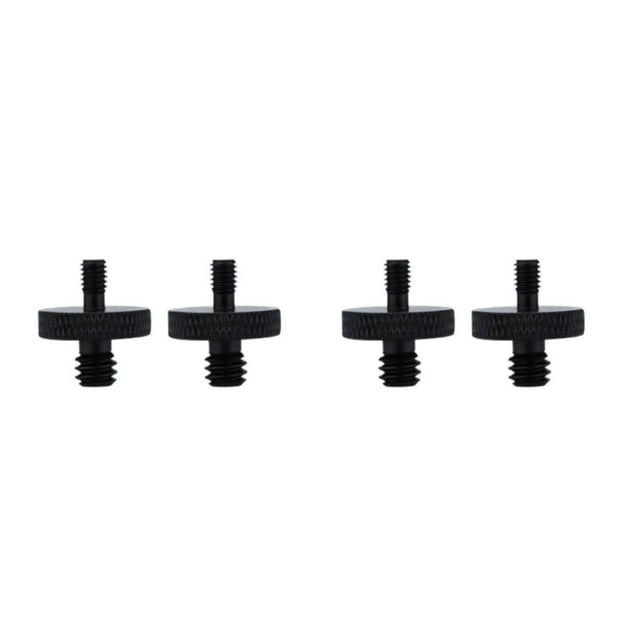 Guardoinrt 2piece Anti-skid Knurled Surface Mount Adapter Easy To Carry Precisely Made A24 male 2Set