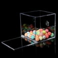 thumbnail image 3 of Acrylic Clear Box with Lids Transparent Gift Box Square cube Beads for home Wedding 10cm, 3 of 8