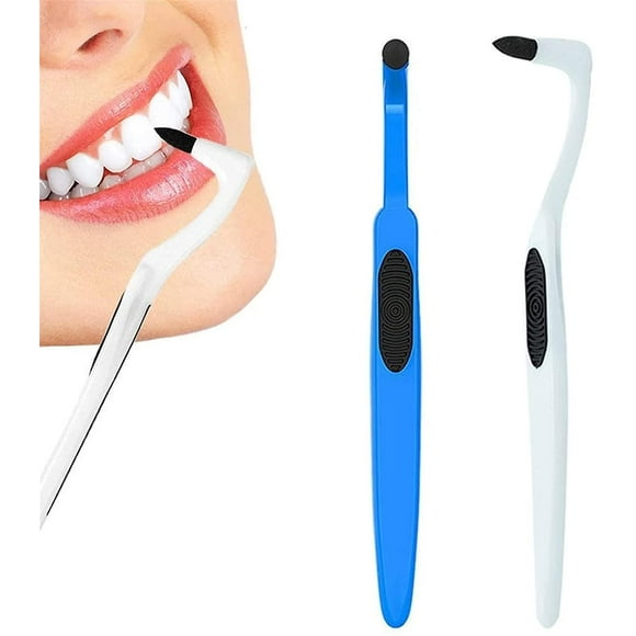 2pcs Remover Tooth Cleaning, Tooth Stain Eraser, Teeth Cleaning Kit Removes Plaque & Impurities For Teeth, Teeth Polishing Tooth Stain Removerwhite &