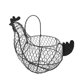thumbnail image 4 of Ganfancp Cesta de Malla de Hierro Cesta de Almacenamiento Fruta Huevos Contenedor Ornamento Hogar Almacenamiento Hueco Cocina Cesta de Almacenamiento Ofertas Flash Liquidación 1* Cesta, 4 of 6