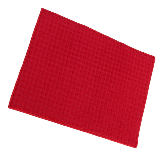 REOFLYUP Cleaning Cloths for House Microfiber Towel Red Fiber 1Pcs 14.93x20.04in