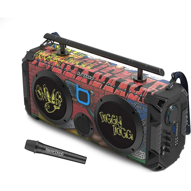 Bumpboxx Bluetooth Boombox Flare8 Snoop Dogg | Retro Boombox Bumpboxx Bluetooth Boombox Flare8 Snoop Dogg | Retro Boombox