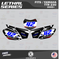 thumbnail image 3 of Kalair GFX Graphics Kit for Yamaha TTR230 (2008-2013) Lethal Series, 3 of 5