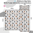 thumbnail image 5 of White Halloween Witch Pumpkin Pattern Toddler Nap Mats for Kids Preschool,50"x20" Sleeping Mat Bag or Kids,Toddler Sleeping Bag,Toddler Nap Mat or Daycare, 5 of 6