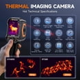 thumbnail image 3 of Cámara de Imagen Térmica FOXWELL RT280 de 2.8" con LCD 320x240, 3 of 9