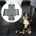 thumbnail image 2 of Unique Bargains 1 Pc Durable Car Seat Cover for Pet Fold Breathable Mesh Gray, 2 of 5
