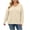 Beige, variant on Enjoytime Plus Size Tops for Women Trendy Knit V-Neck Long Sleeve Shirts Loose Casual Fashion Fall Clothes 2026