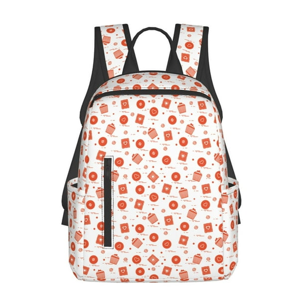 Disketp Pastry Mochila Ligera e Impermeable, Mochila de Día Resistente para Viajes, Senderismo y Uso Diario para Hombre y Mujer