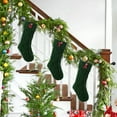 thumbnail image 6 of Christmas Stockings with Initials,Embroidered Monogram Knitted Christmas Stocking,18'' Xmas Stockings Gifts Set for Family Christmas Decoration, 6 of 6