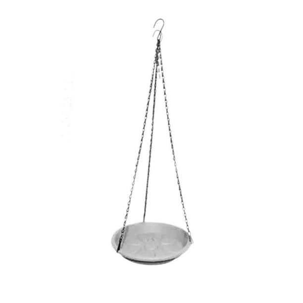 Comedero Y Bebedero para Pájaros con , Bandeja de Baño para Exteriores, Bebedero Colgante para Pájaros para Patio Al Aire Libre.