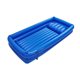 thumbnail image 2 of Bañera inflable, bañera portátil con manguera de desagüe, para lavado completo del cuerpo en la cama. Azul, 2 of 9