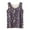 Purple, variant on HAiming Womens Thermal Tank Tops Floral Print Sleeveless Base Layer Vest Seamless Crewneck Warm Winter Tees