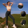 thumbnail image 4 of OQQ Women's 1 Piece Yoga Legging Seamless Workout High Waist Butt Liftings Athletic Leggings, 4 of 5