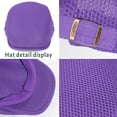 thumbnail image 5 of Minzimin 1Pack Breathable Mesh Flat Cap for Man/Woman Adjustable Newsboy Cap Cabbie Hat, 5 of 7