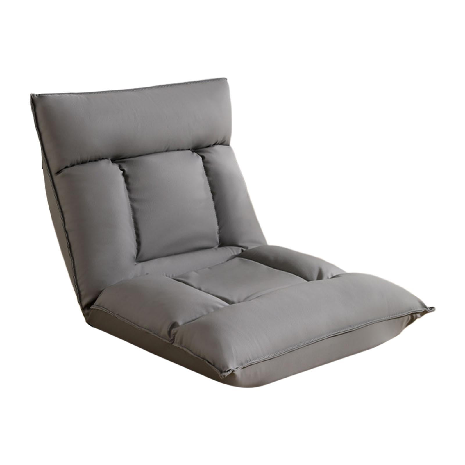 Abbracc Folding Floor Chair Ergonomic Foldable Floor Seating for Adults Kids Balcony Gray Walmart