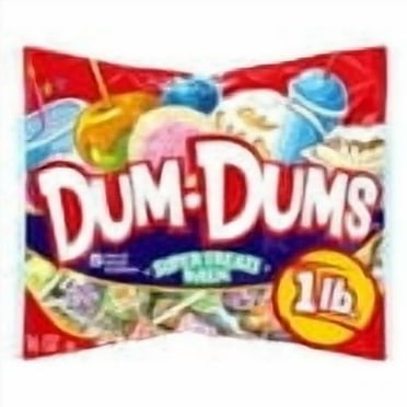Dum Dums Limited Edition Flavor Mix Lollipops & Suckers, Party Candy Hard Candy, 16 oz Bag pack of 2