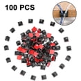 thumbnail image 2 of 100 Clips Organizadores De Cables Autoadhesivos Para Gestión, 2 of 5