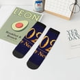 thumbnail image 7 of Naloa 2025 Happy New Year 3 Ankle Socks for Women Non Slip Socks No Show Socks Classic Low Cut Casual Socks Casual Socks, 7 of 7