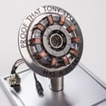 thumbnail image 4 of Anime Avengers 4 First-generation Iron Man Reactor Mk2 Chest Lamp Mk1 Alloy Ark Reactor Peripheral Model Iron Man Figure Model, 4 of 6