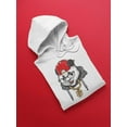 thumbnail image 3 of Panda With Gold Necklace Hoodie Men -Image by Shutterstock, Male XX-Large, 3 of 4