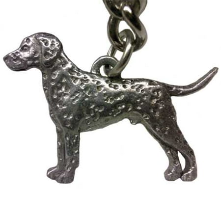 Dalmatian Keychain - Dalmatian George Harris Pewter Keychain