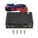 thumbnail image 1 of Panel frontal multimedia, 5,25 pulgadas, USB 3,0, transmisión de 5Gbps, indicador LED, compatible con M2, TF, MMC, MS CF, 1 of 5