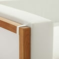 thumbnail image 6 of Modway Newbury Accent Lounge Outdoor Patio Premium Grade A Teak Wood Sofa in Natural White, 6 of 7