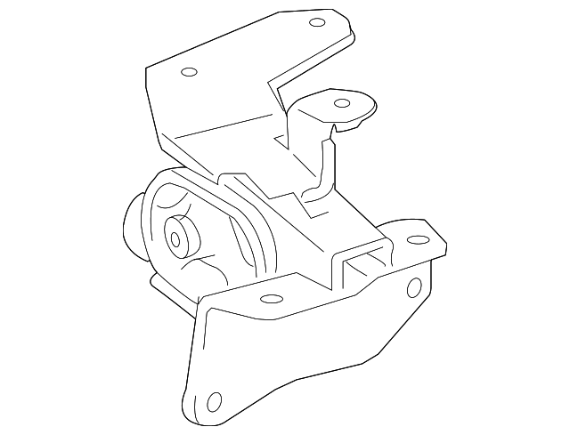 Genuine OE Toyota Side Mount 12372-22200