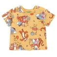 thumbnail image 2 of Disney Winnie the Pooh Eeyore Tigger Waffle Knit T-Shirt and Shorts Outfit Set Newborn to Little Kid, 2 of 5