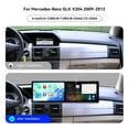 thumbnail image 4 of ZWNAV Dual 9.1 inch Screen Car Radio For Mercedes-Benz GLK X204 2009-2012 Android 15 Multimedia Player GPS Navigation Auto DSP Stereo Host, 4 of 12