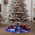thumbnail image 4 of Sikiie cool crystal Skull flower Nativity Christmas Tree Skirt, Jesus Christian Winter Holiday Tree Mat Decoration(30-48IN), 4 of 6