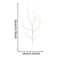thumbnail image 3 of Bendable Artificial Bare Dry Twig Stems, Leafless Plastic Branch Picks, Vase Filler Sprigs for Halloween Fall Wedding Indoor Floral Arrangement Decor, 3 of 6