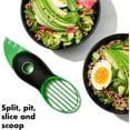 thumbnail image 3 of Cortadora de aguacate 3 en 1 Good Grips - Verde, 3 of 5