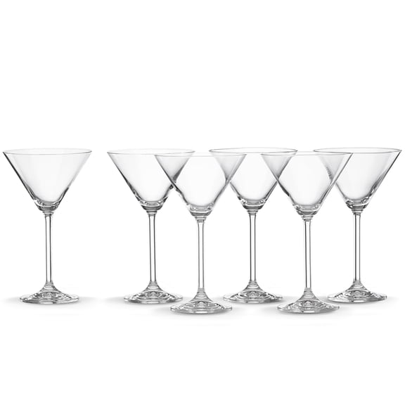 Lenox 845275 Tuscany Classics Martini Glasses, Buy 4, Get 6, clear