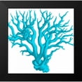 thumbnail image 2 of Lewis, Sheldon 20x20 Black Modern Framed Museum Art Print Titled - Blue Coral 3, 2 of 5