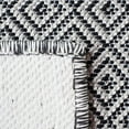 thumbnail image 5 of SAFAVIEH Hampton Ali Diamond Indoor/Outdoor Area Rug, Grey/Black, 9' x 12', 5 of 9