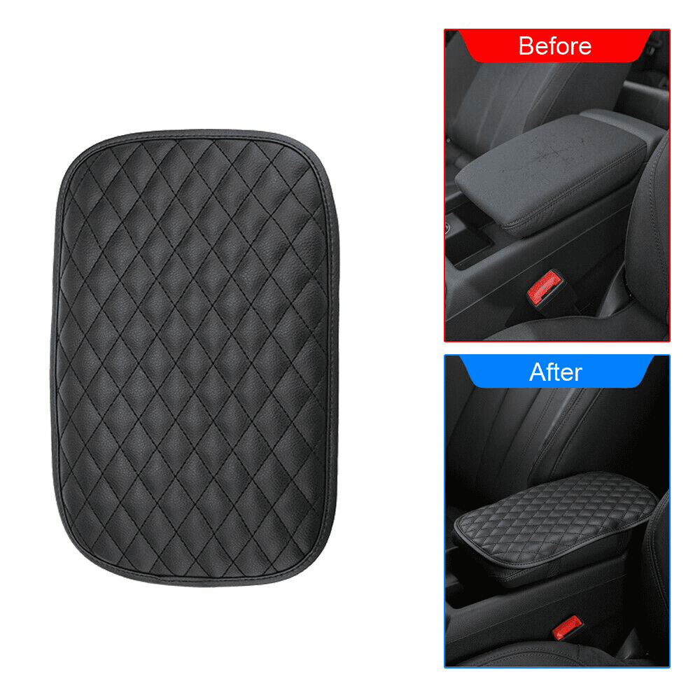  Leather Car Armrest Box Pad - 2023 New Waterproof Car Center  Console Cover Pad, Leather Auto Armrest Cover, Universal Arm Rest Cushion  Pads for SUV/Truck/Vehicle (B - Coffee) : Automotive
