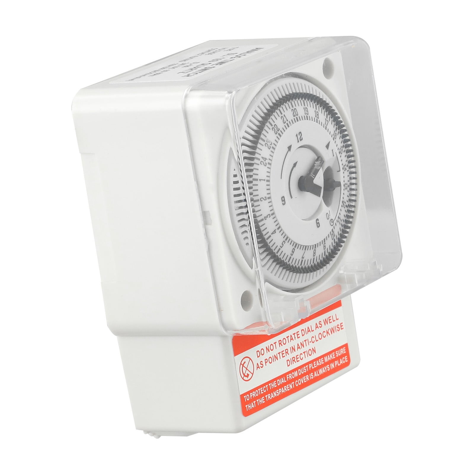 Analogue Timer for Din Rail Ac220V 24 Hour Mechanical Switch with 15 Minute