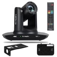 thumbnail image 2 of FoMaKo 4K PTZ Camera HDMI NDI 20X Live Streaming Camera Bundle (K20UHX3+M4+KC608), 2 of 13