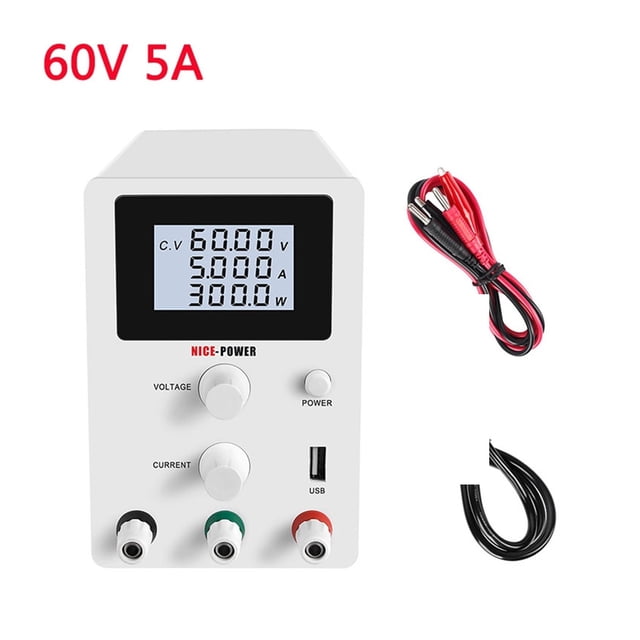 Régulateur de Commutation Réglable pour Écran LCD 120V 3A, Alimentation CC, Réparation et Remise à Neuf pour Ordinateur Portable - Alimentation de Laboratoire CC 30v 10a